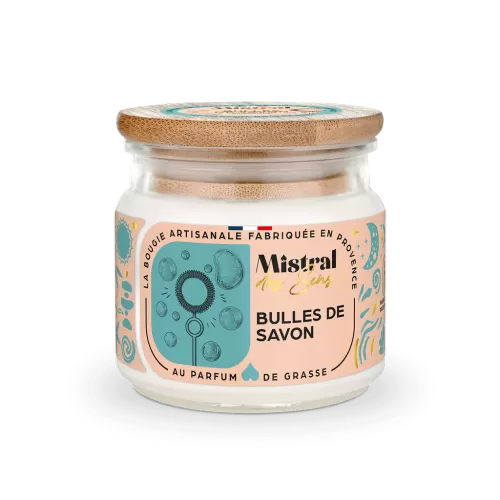 Bougie Bulles de Savon