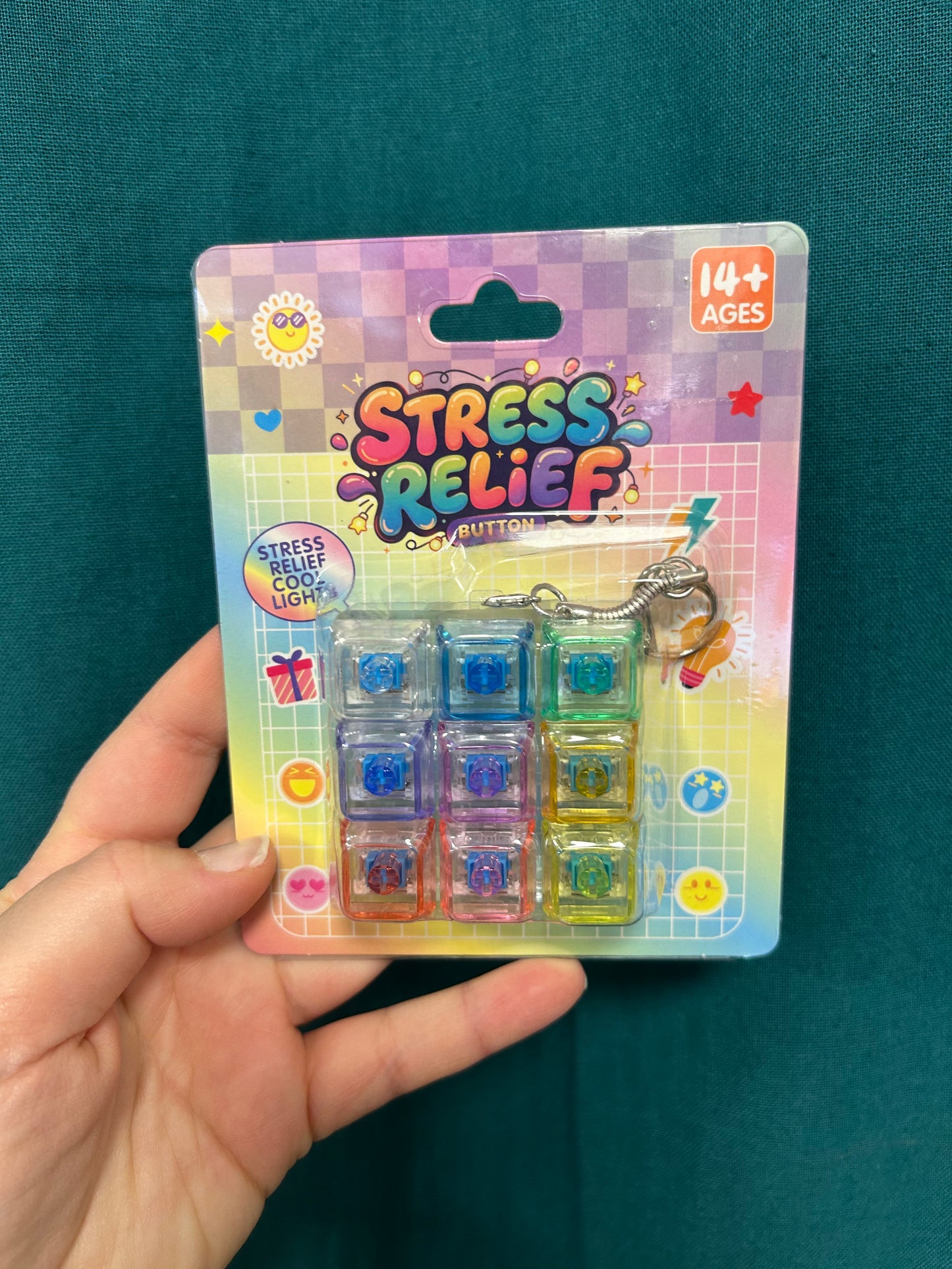 Fidget Stress Relief Button