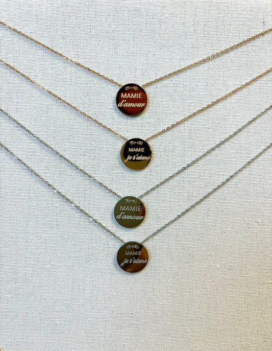 Collier Mamie - Divers Modèles