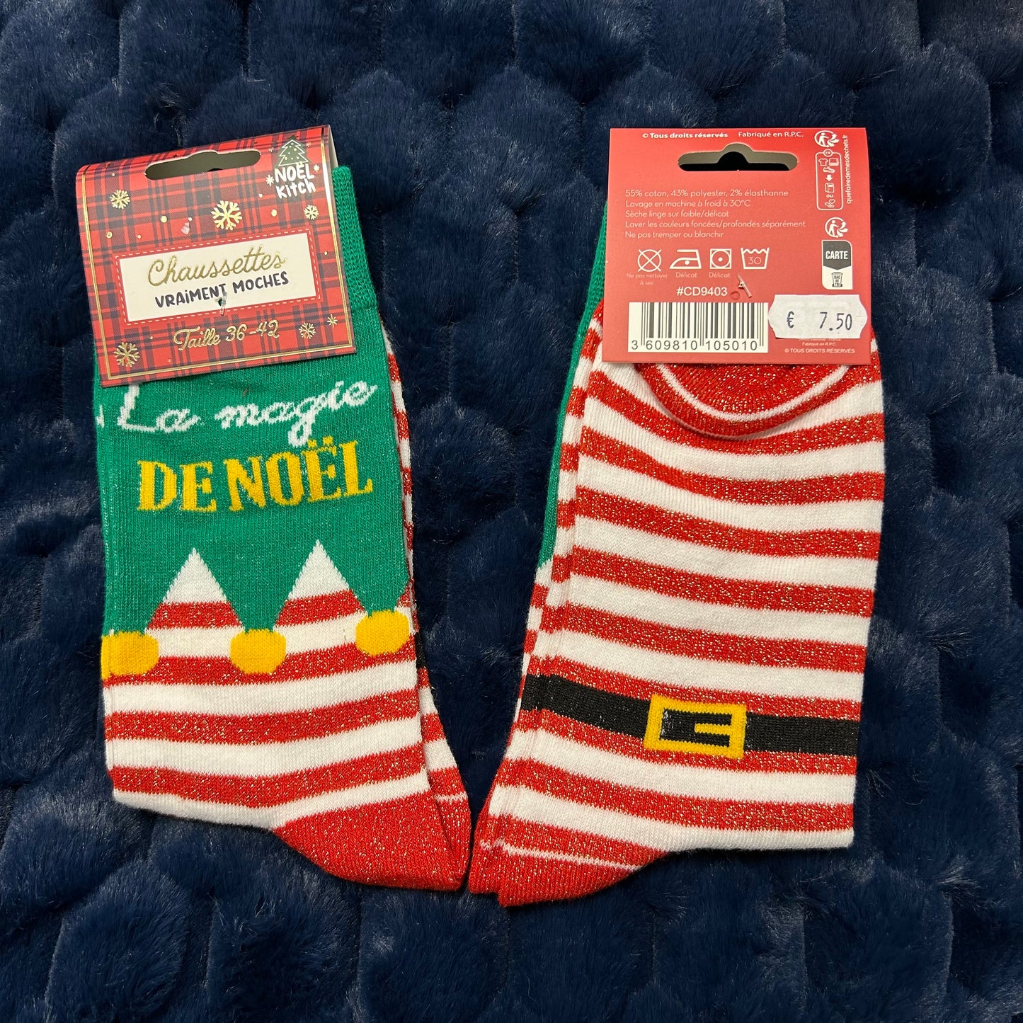 Chaussettes Noël 36-42