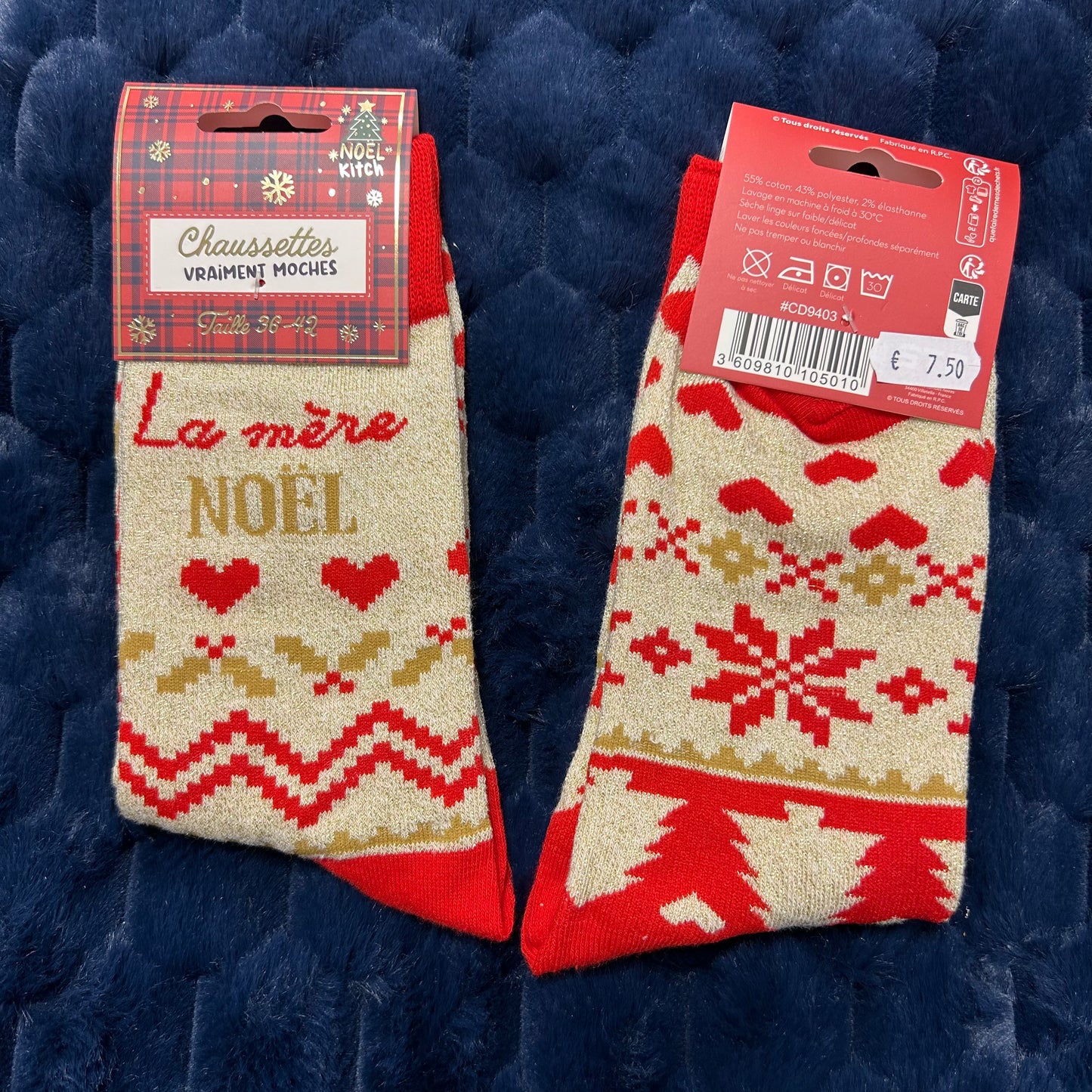 Chaussettes Noël 36-42