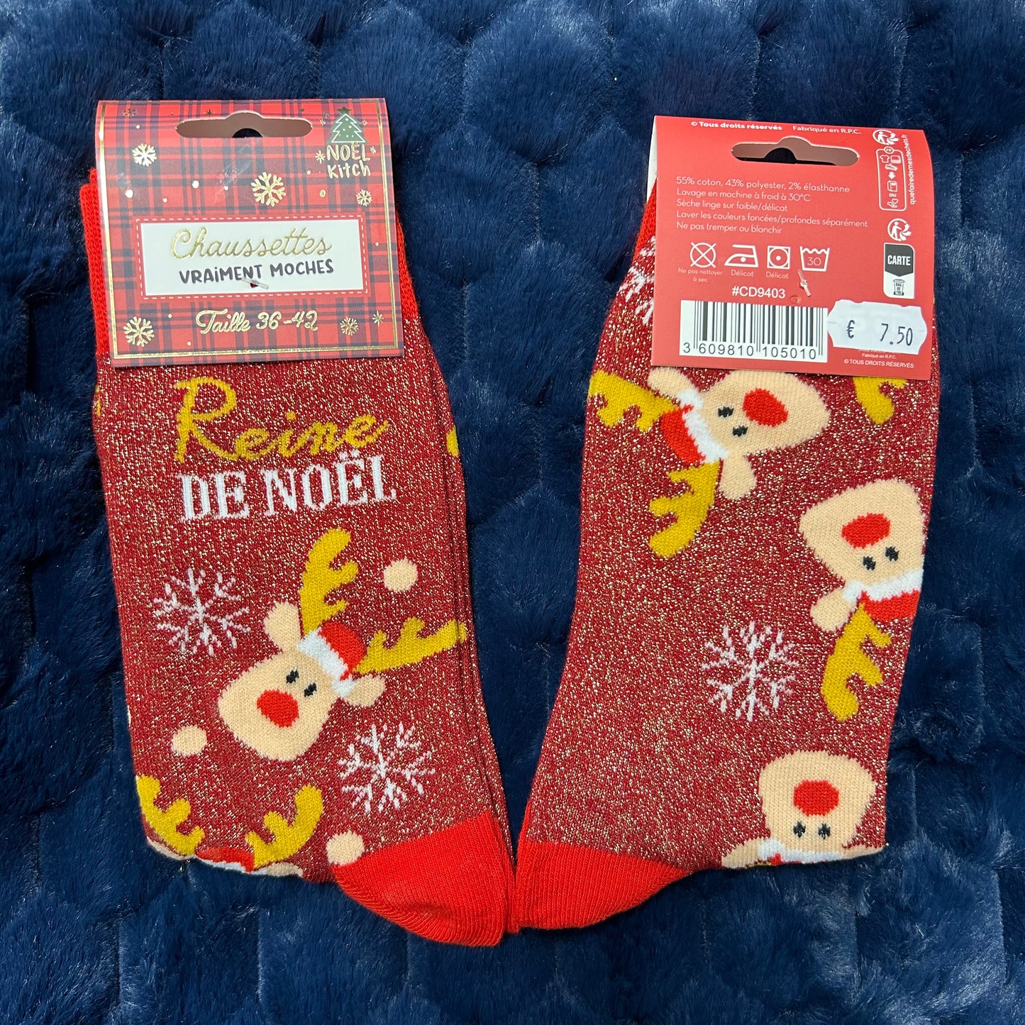 Chaussettes Noël 36-42