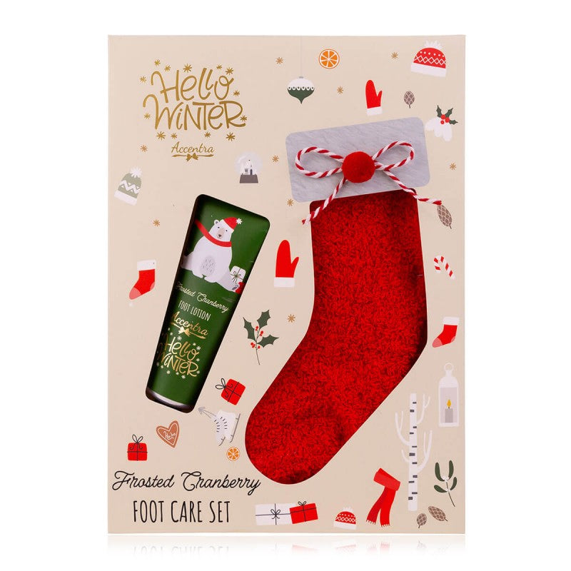 Coffret pour les pieds + chaussettes Sweet moment