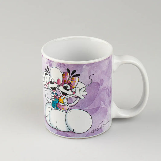 Mug Diddl & Diddlina Violet