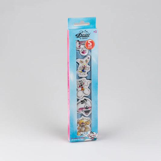 Set gommes 3D Diddl