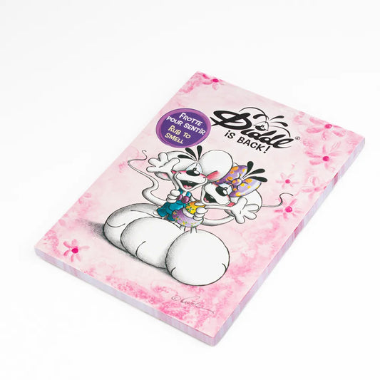 Bloc parfumé A5 Diddl Rose
