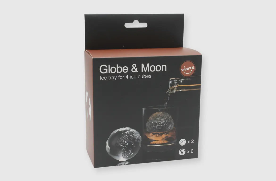 Bac à glaçons Globe et Lune