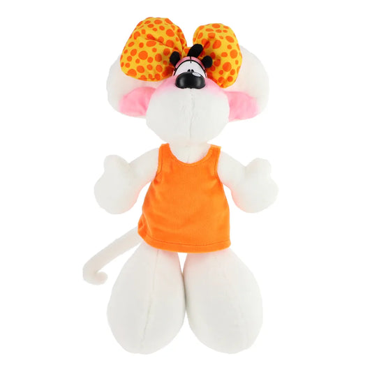 Peluche Diddlina en robe orange 30cm