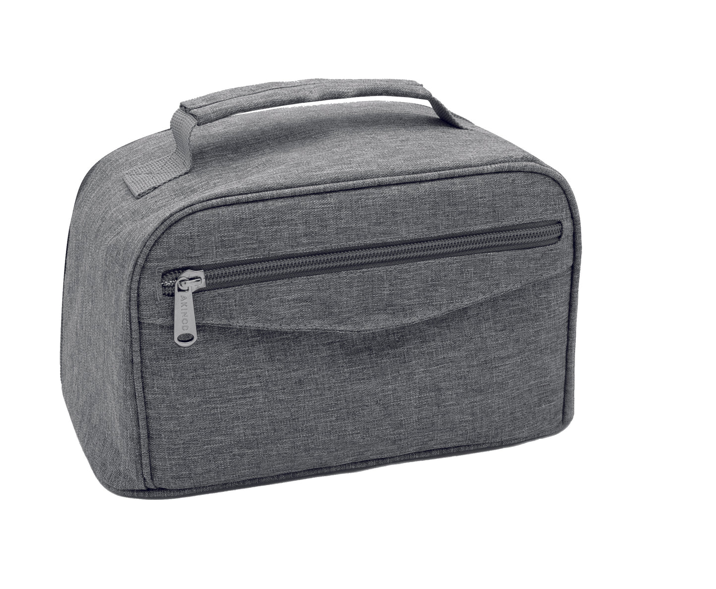 Bento + Lunch Bag Noir / Gris chiné