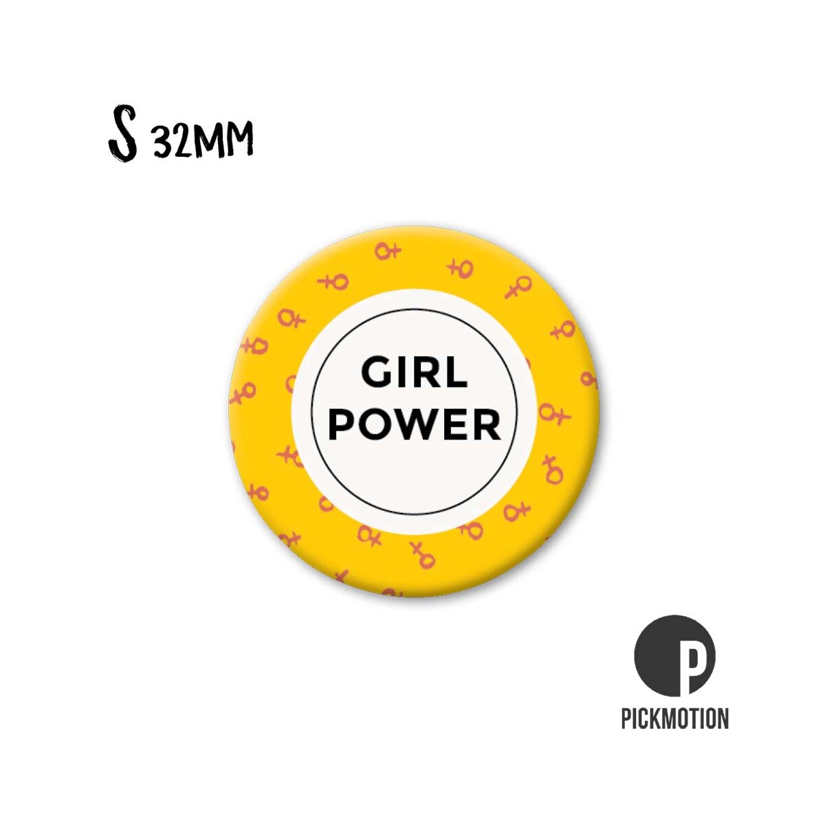 Magnet Taille S "Girl Power"