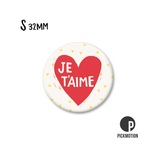 Magnet Taille S "Je t'aime"