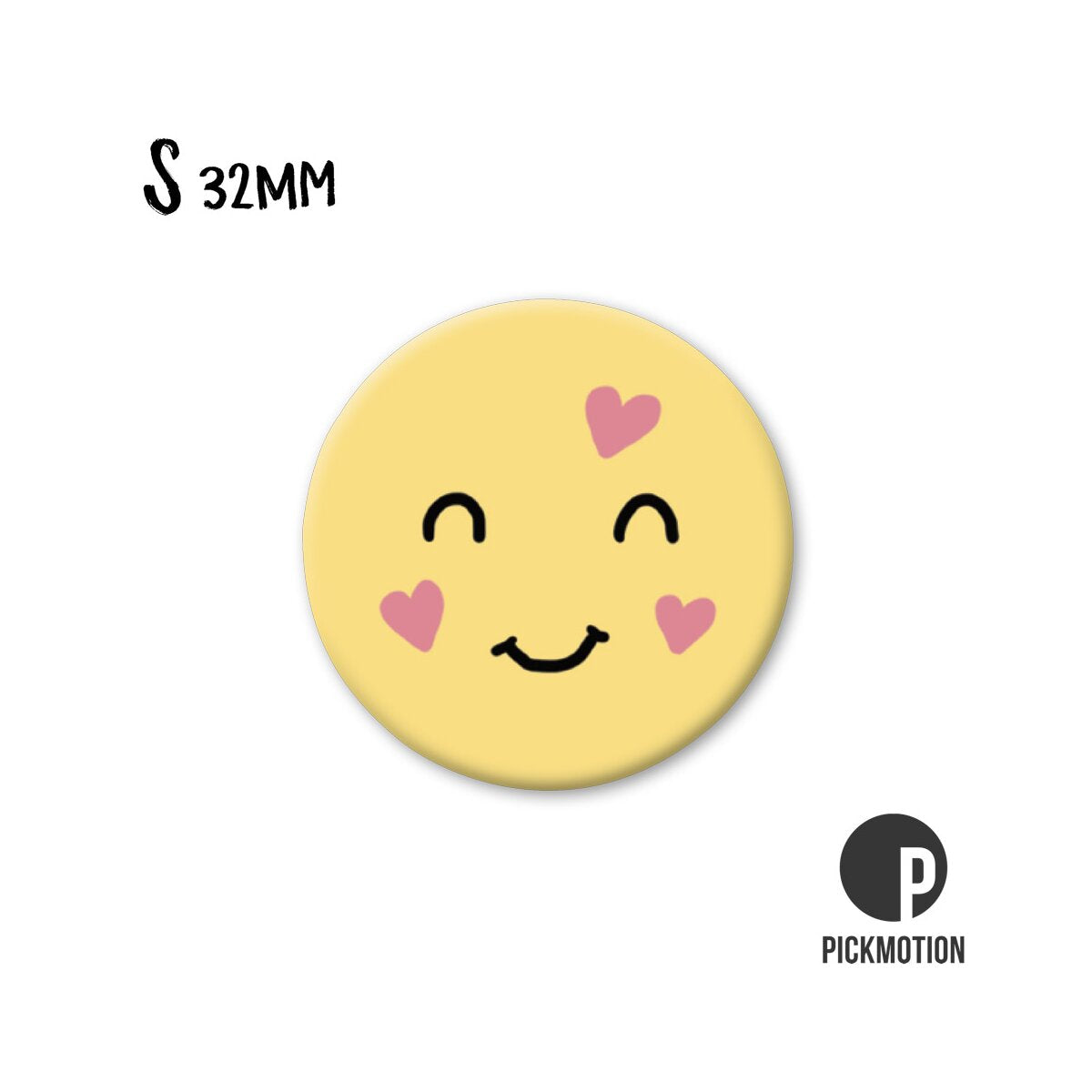 Magnet Taille S "Smiley chou"