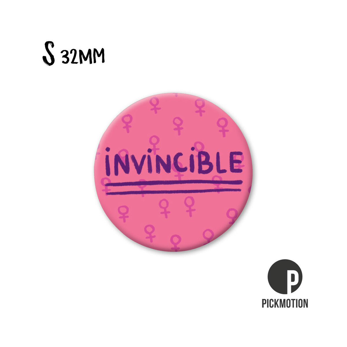 Magnet Taille S "Invincible"