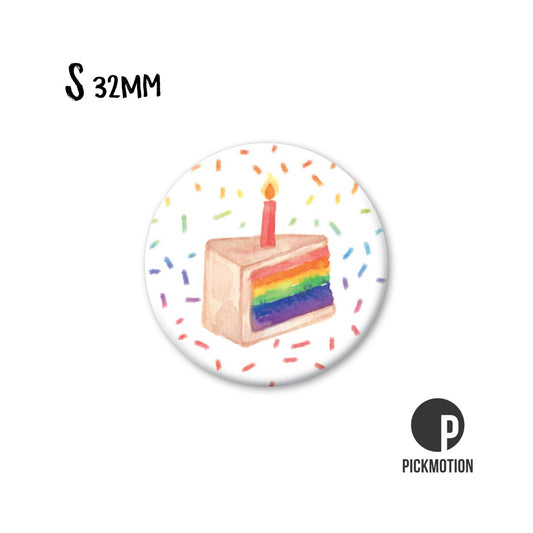 Magnet Taille S "Gateau bougie"