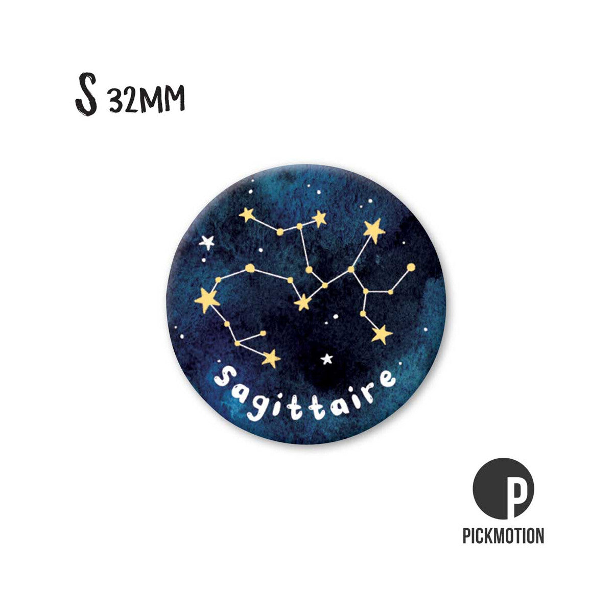 Magnet Taille S "Signe astro sagittaire"