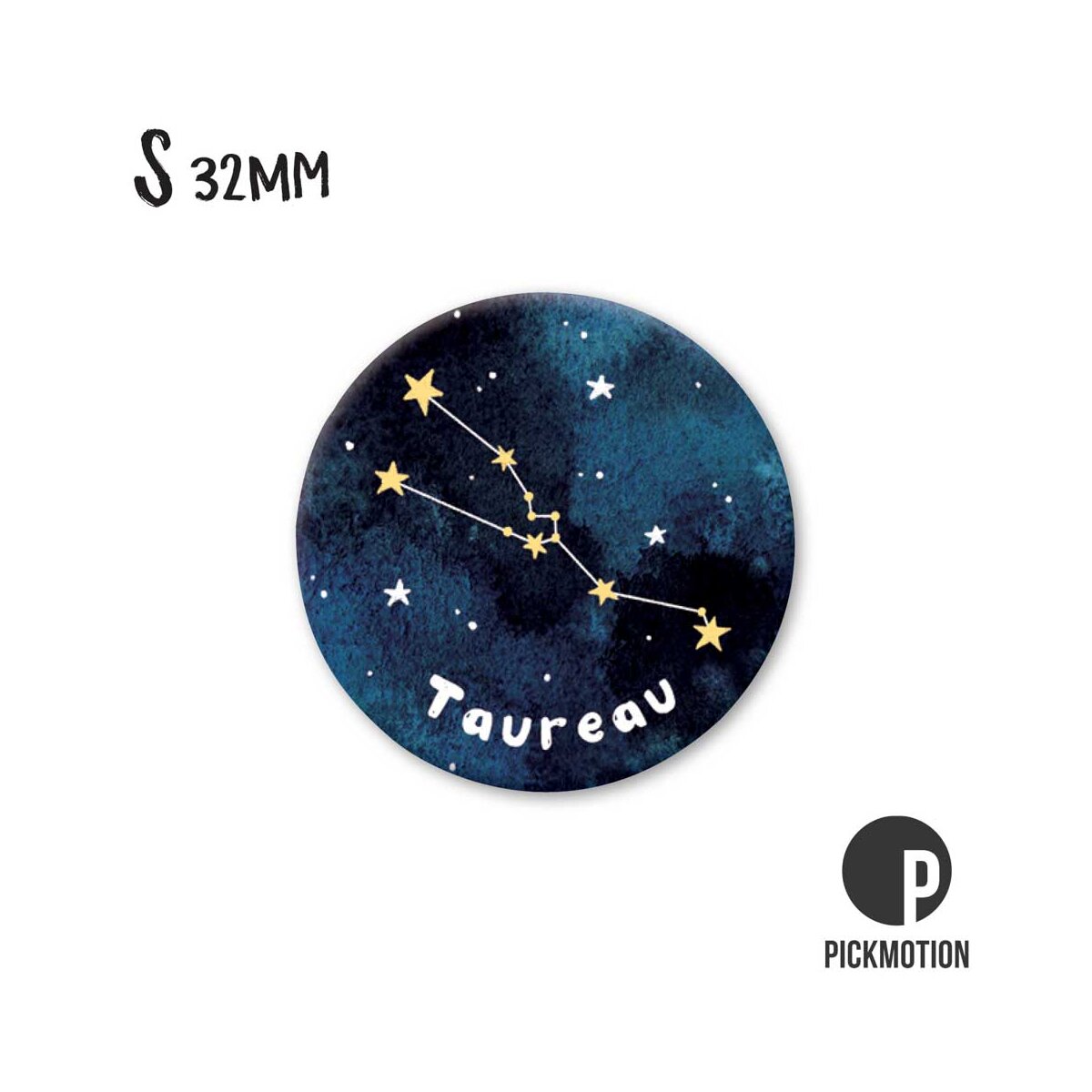 Magnet Taille S "Signe astro Taureau"