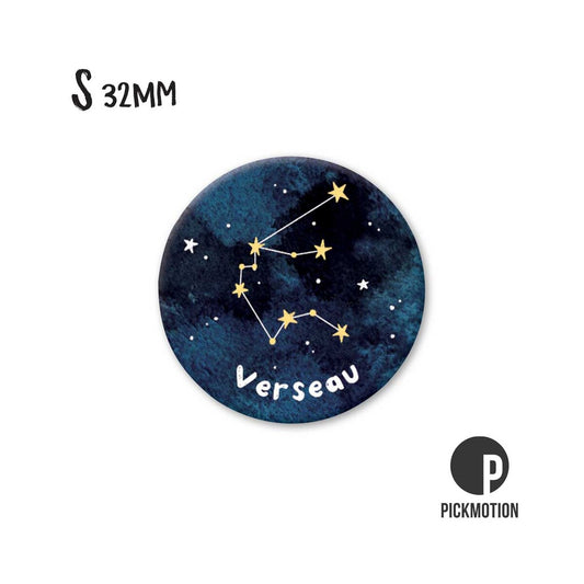Magnet Taille S "Signe Astro Verseau"