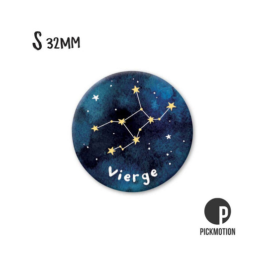 Magnet Taille S "Signe astro Vierge"