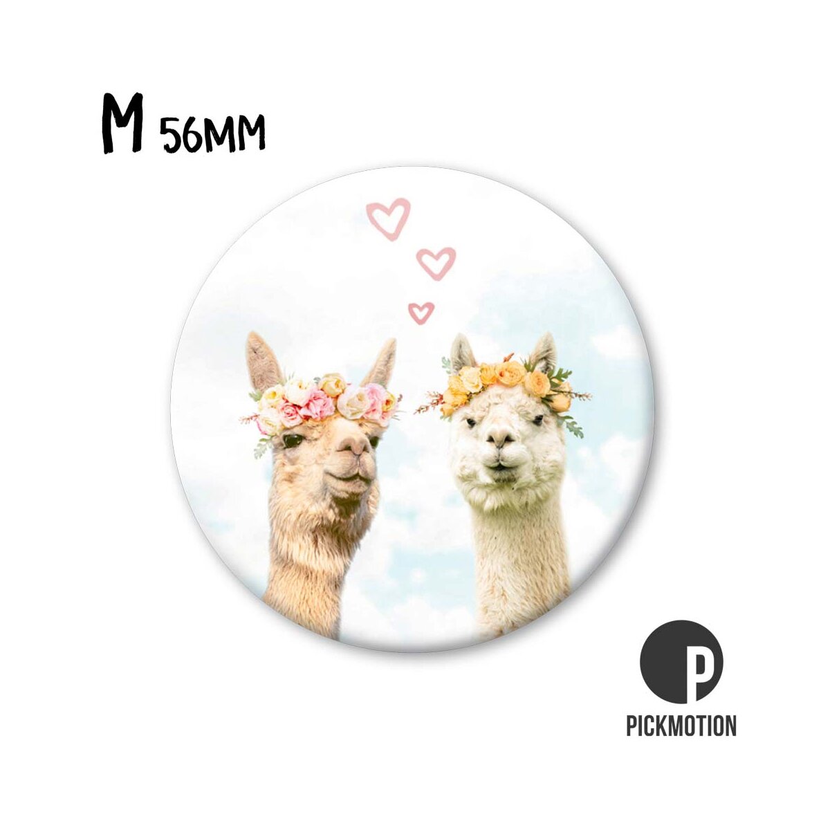 Magnet Taille M "Lama amoureux"