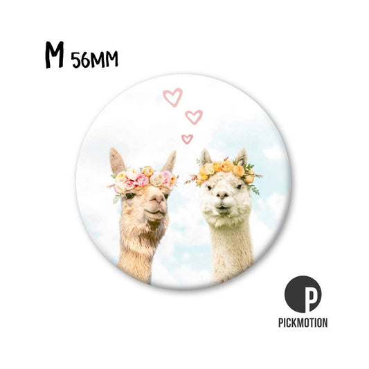 Magnet Taille M "Lama amoureux"