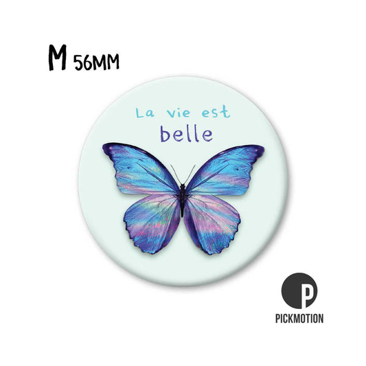 Magnet Taille M "La vie est belle "