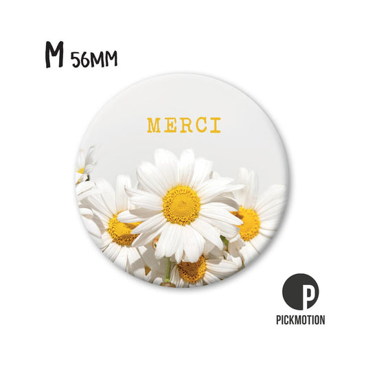Magnet Taille M " MERCI"