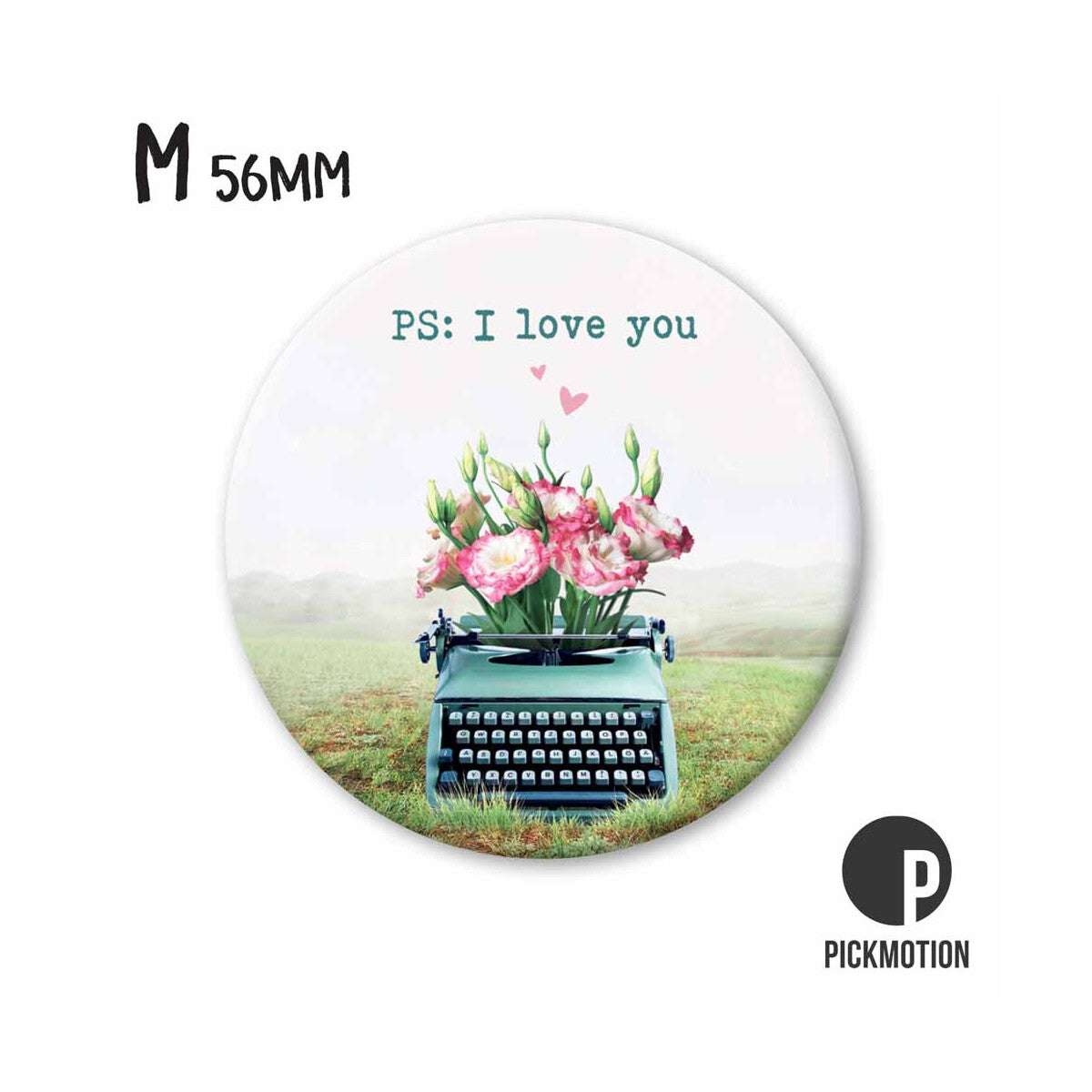 Magnet Taille M "PS I love you "