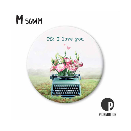 Magnet Taille M "PS I love you "