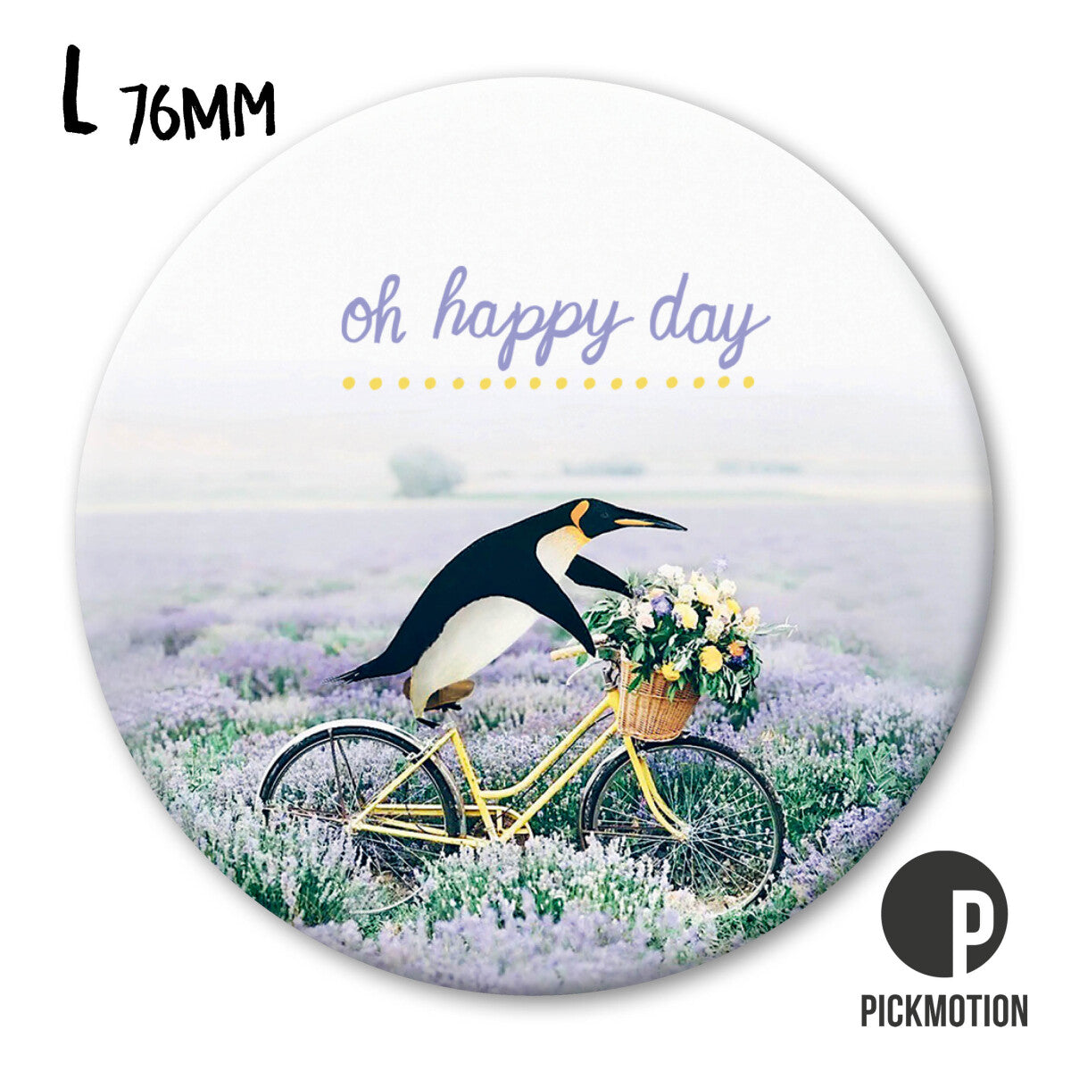 Magnet Taille L "oh happy day"