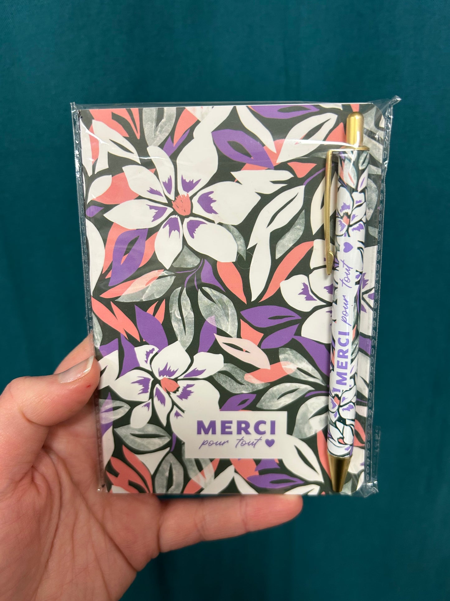 Petit carnet + stylo bille - Divers Modèles