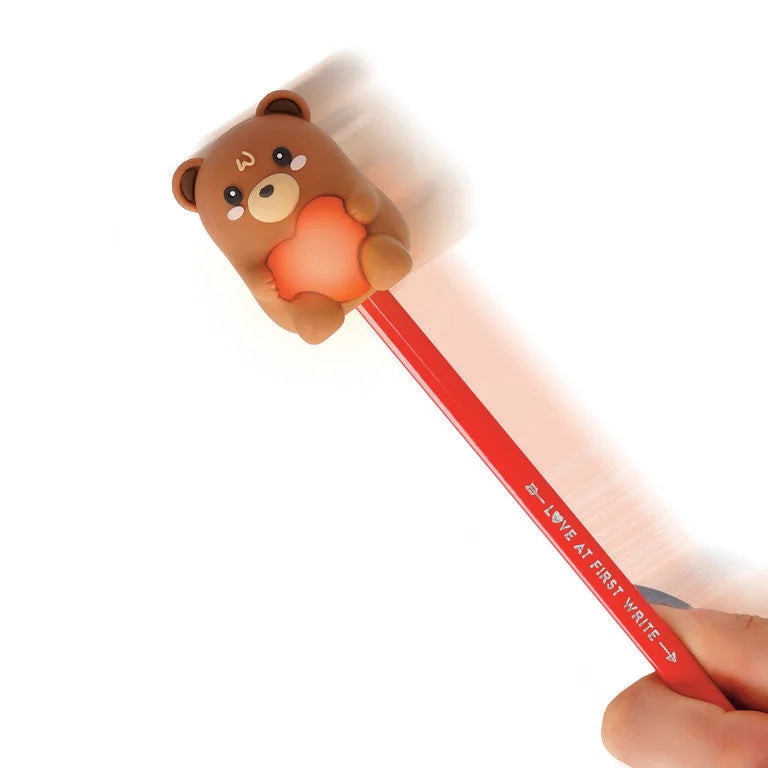 Taille-crayon Lumineux Avec Réservoir - Teddy Bear