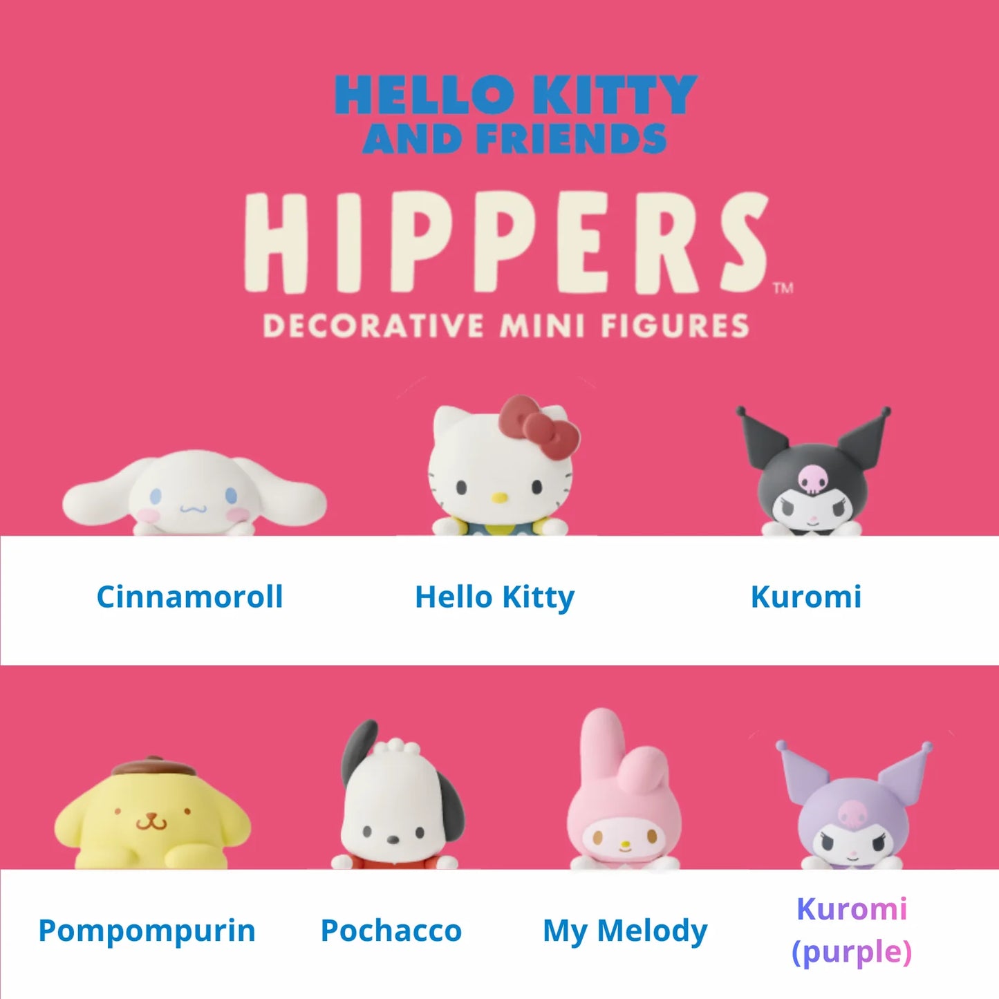 Hippers Hello Kitty & Friends - Sanrio (1pcs)