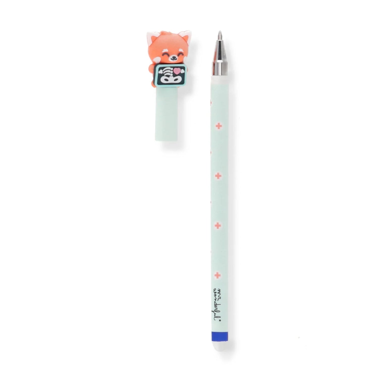 Stylo effaçable Bo-Bo - Panda roux avec rayons X