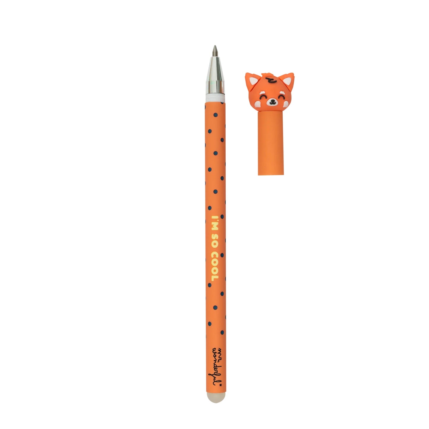 Stylo effaçable Bo-Bo Panda roux
