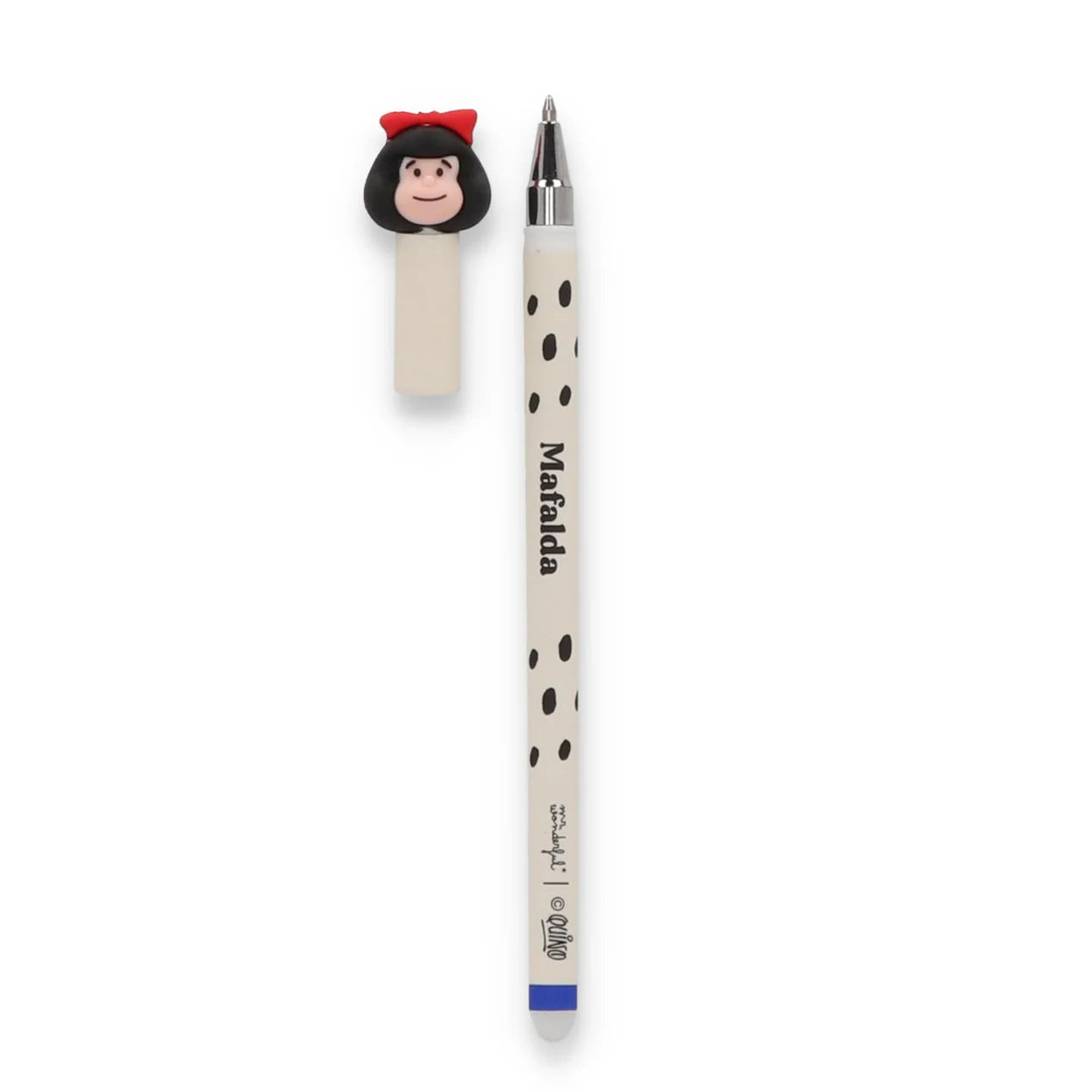Stylo effaçable Bo-Bo Mafalda blanc