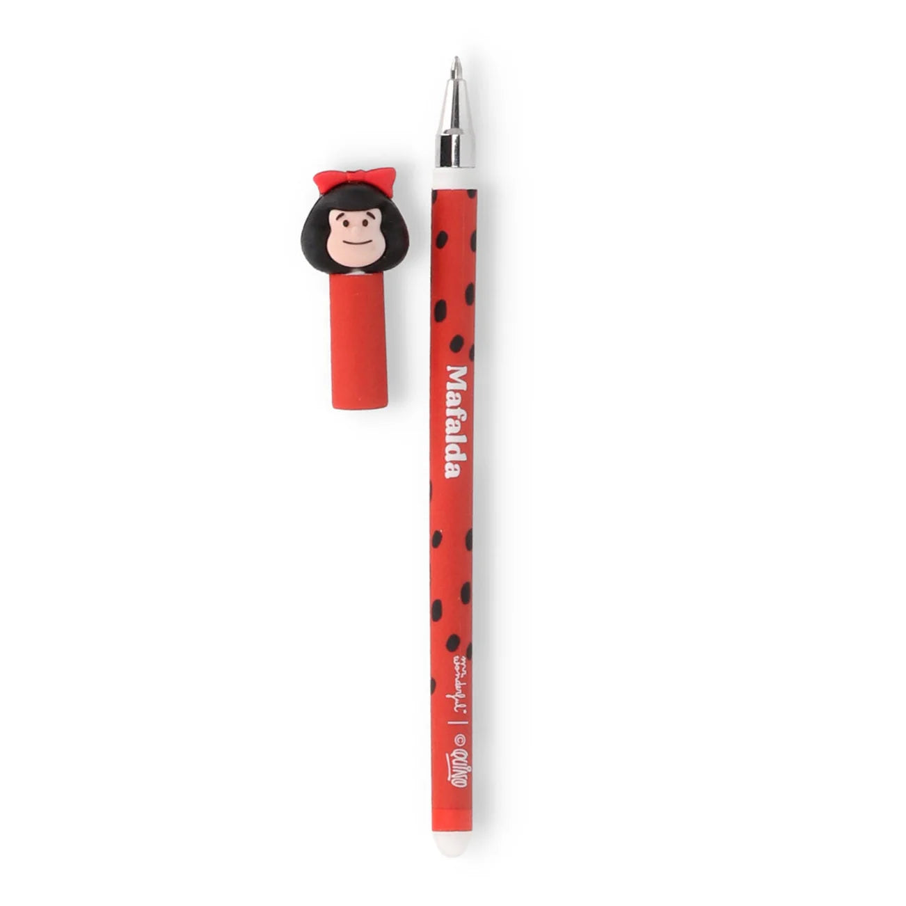 Stylo effaçable Bo-Bo Mafalda rouge