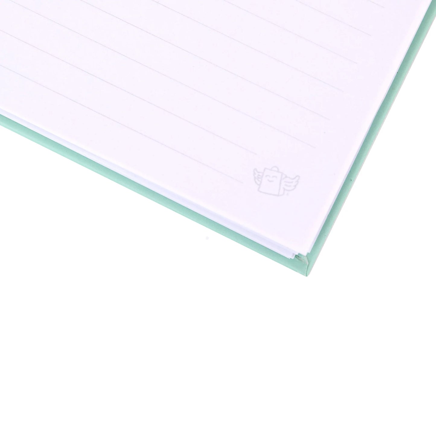 Carnet A5 avec charms – Vert
