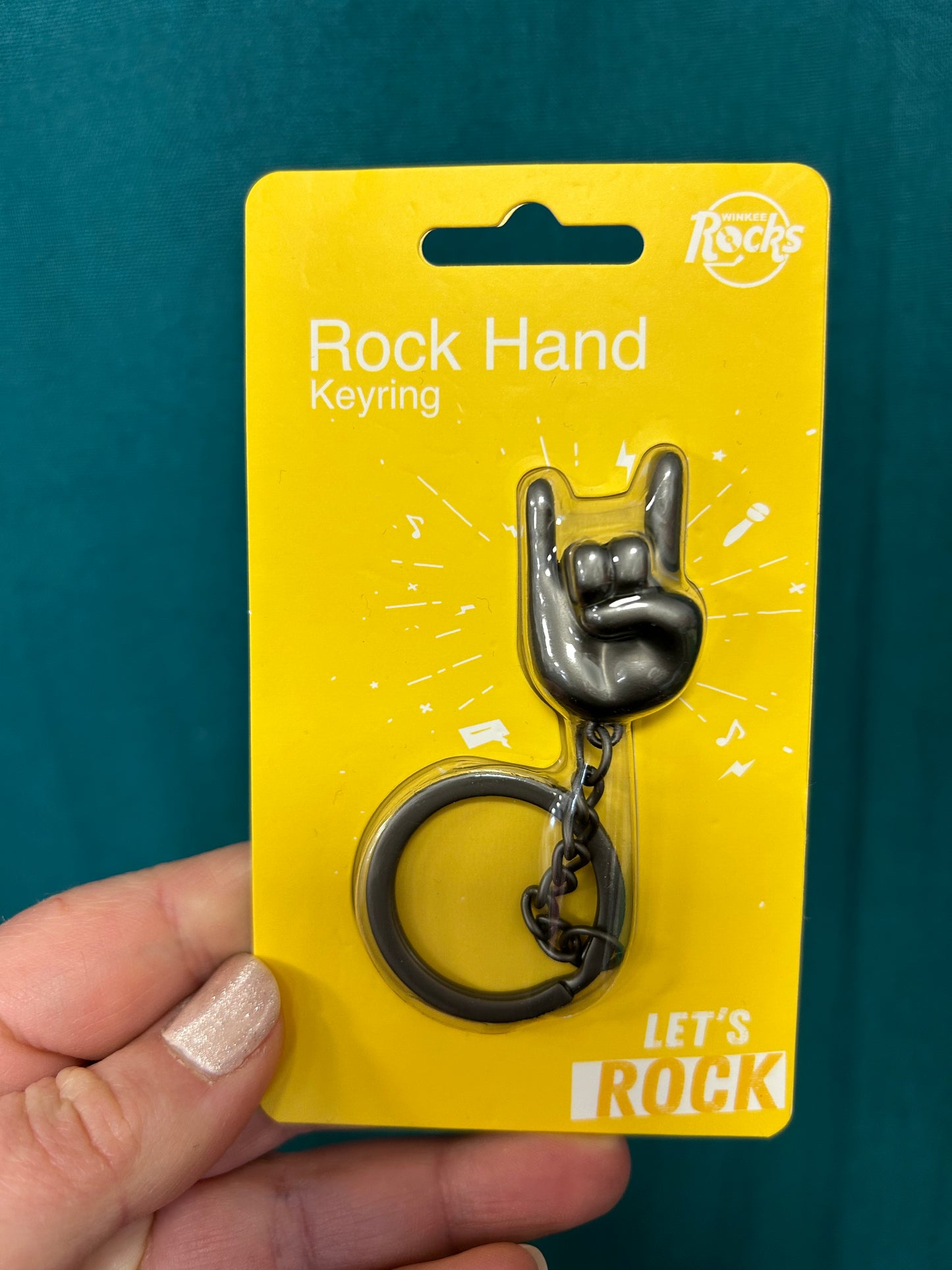 Porte clés Rock Hand - Divers coloris