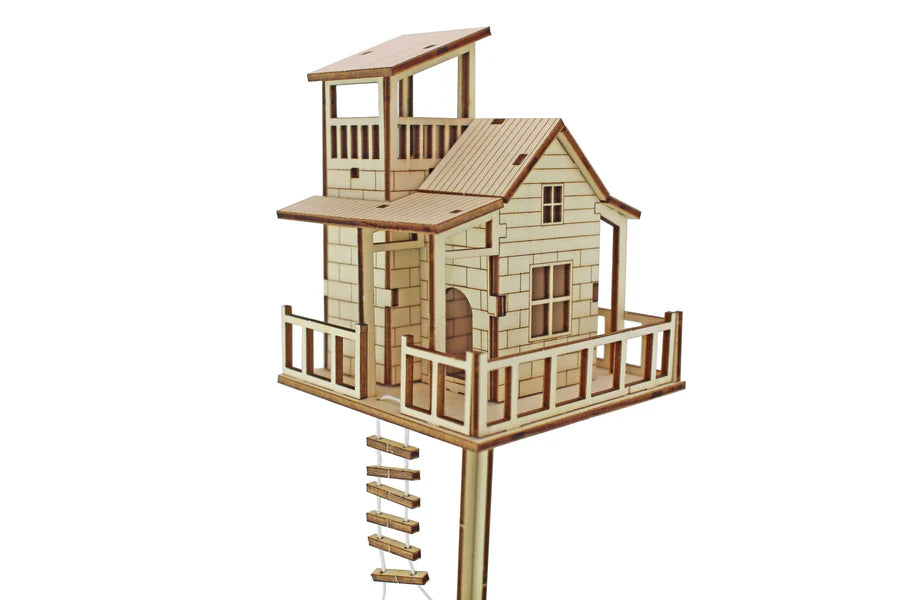 Mini maison dans l'arbre pour plantes DIY