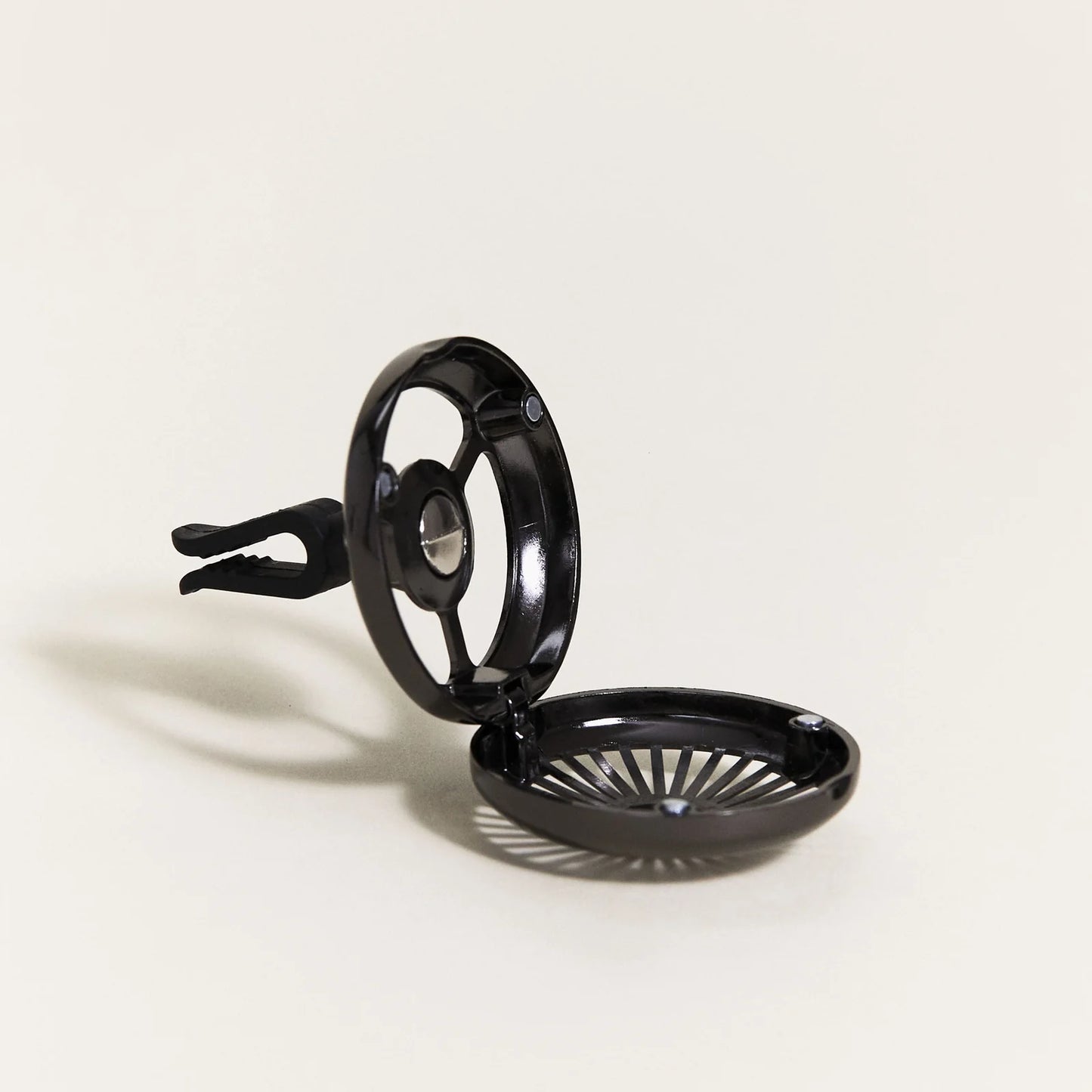 Pince Diffuseur voiture Car Wheel Noire