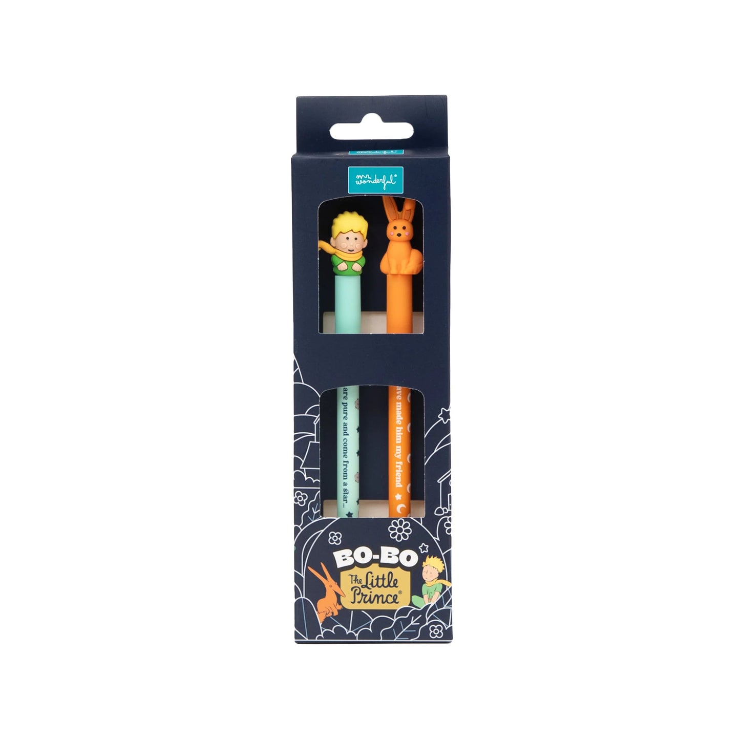 Lot 2 stylos effaçables Bo-Bo - Petit Prince Edition Limitée