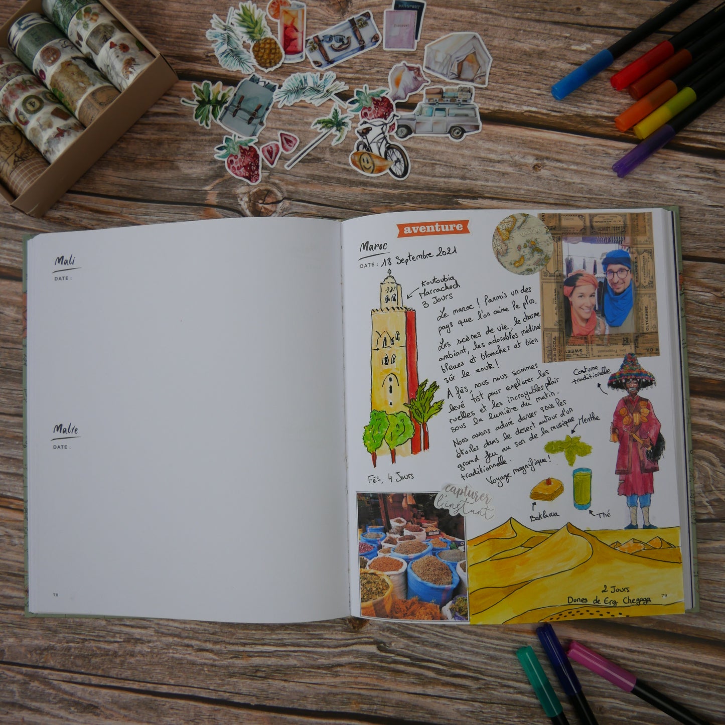 Carnet d'Aventures : Voyage