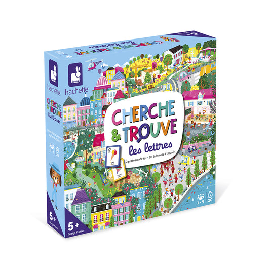 Jeu Cherche et Trouve Les Lettres
