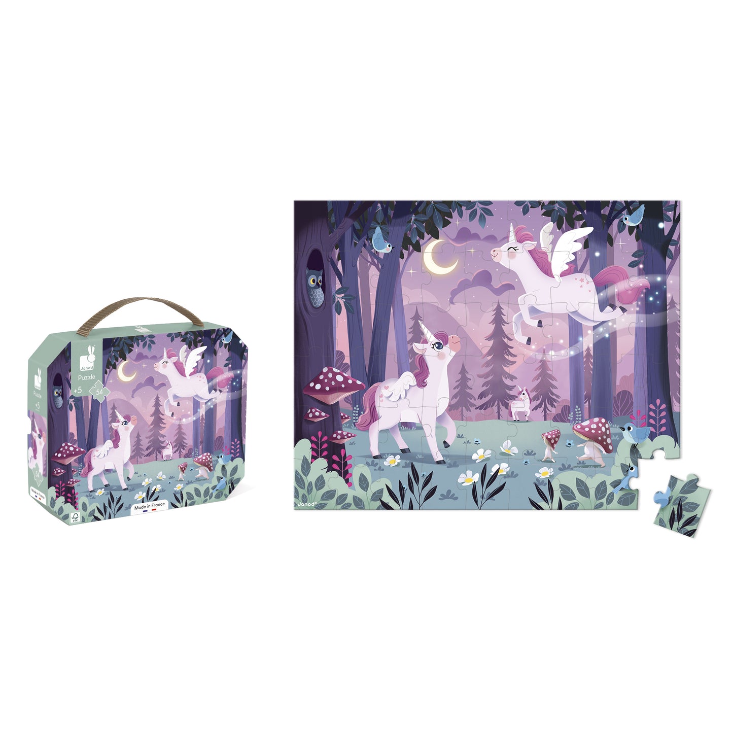 Puzzle Licornes 54 pièces