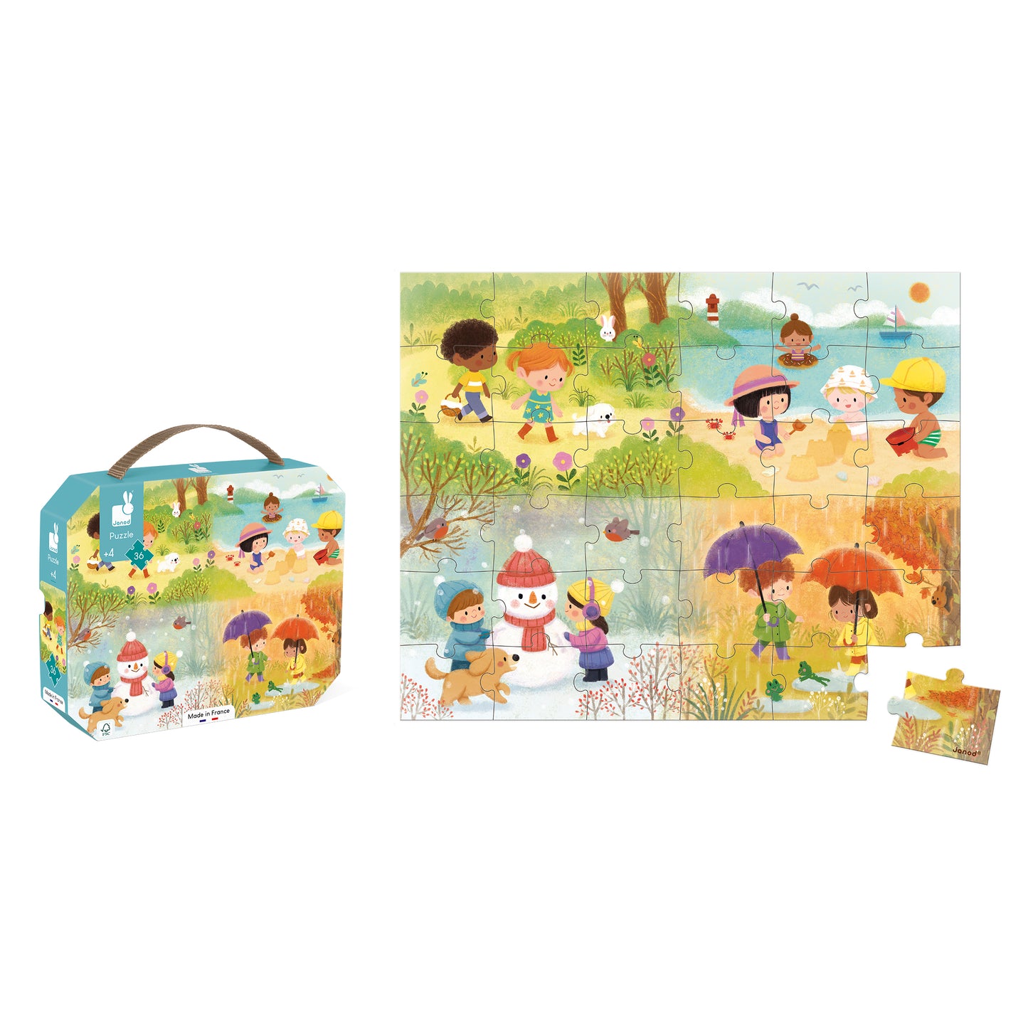 Puzzle Les Saisons 36 pièces