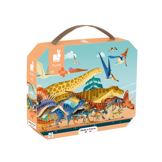 Puzzle Panoramique Dino 100 pièces