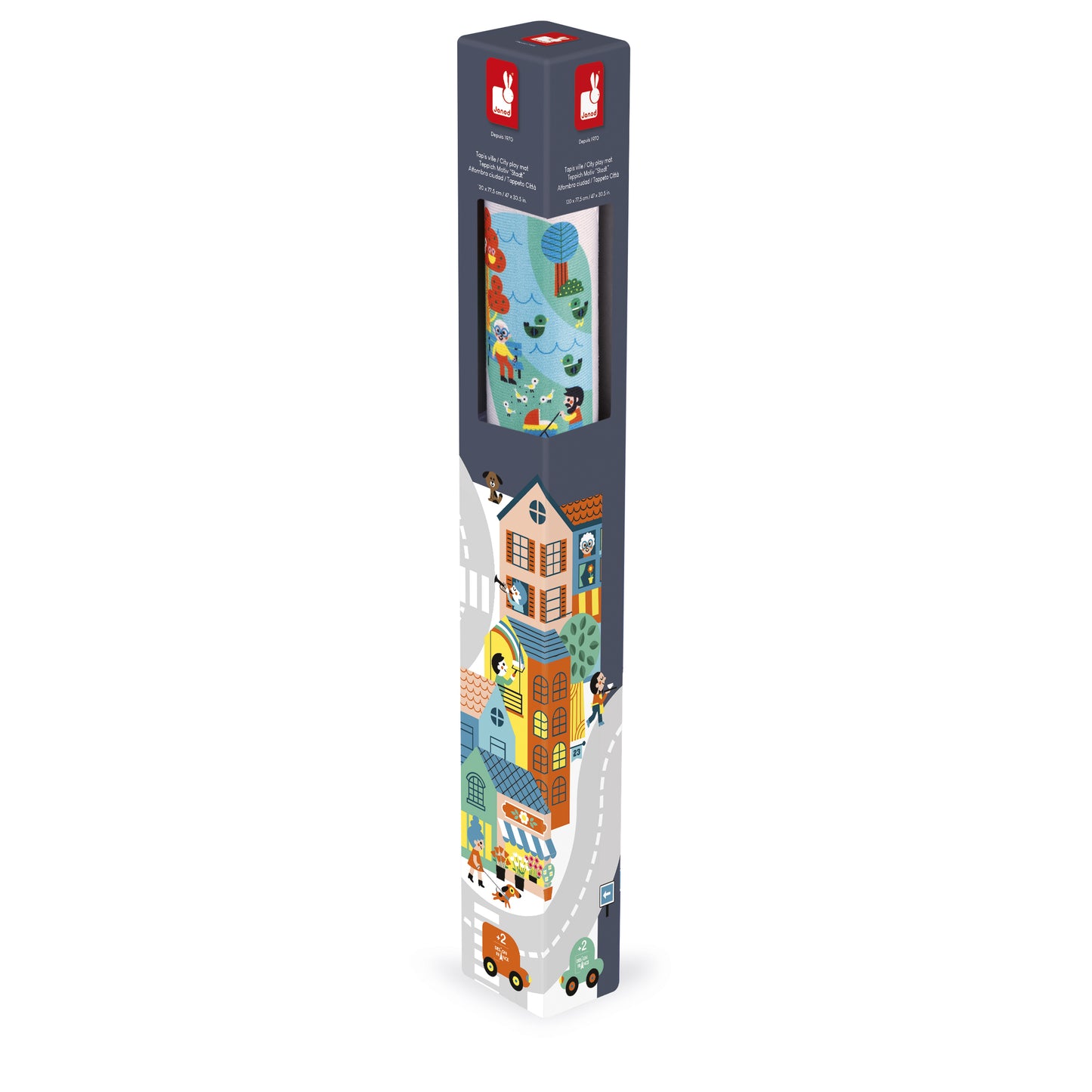 Tapis avec circuit Ville - Cross Roads