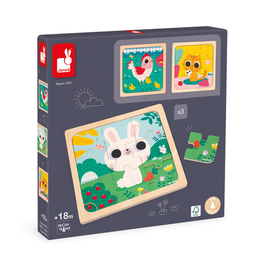 Puzzle Trio +18 mois