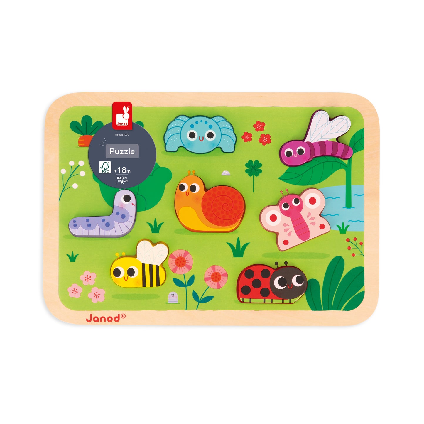 Chunky Puzzle - Le Jardin