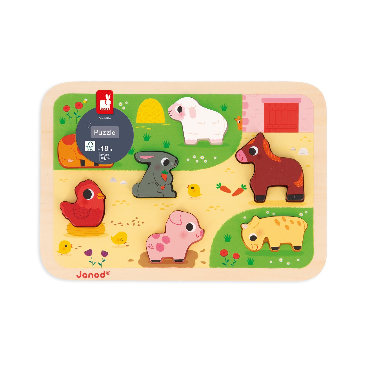 Chunky Puzzle - La Ferme